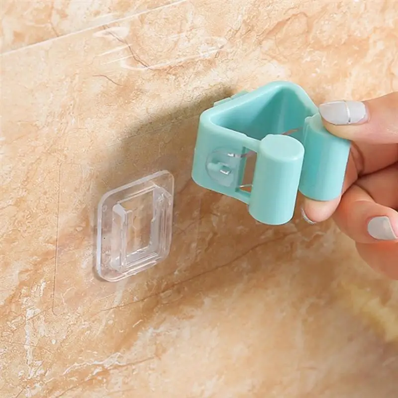 Самоклеящийся держатель для метлы LUOEM крючки вешалка нескользящая настенная