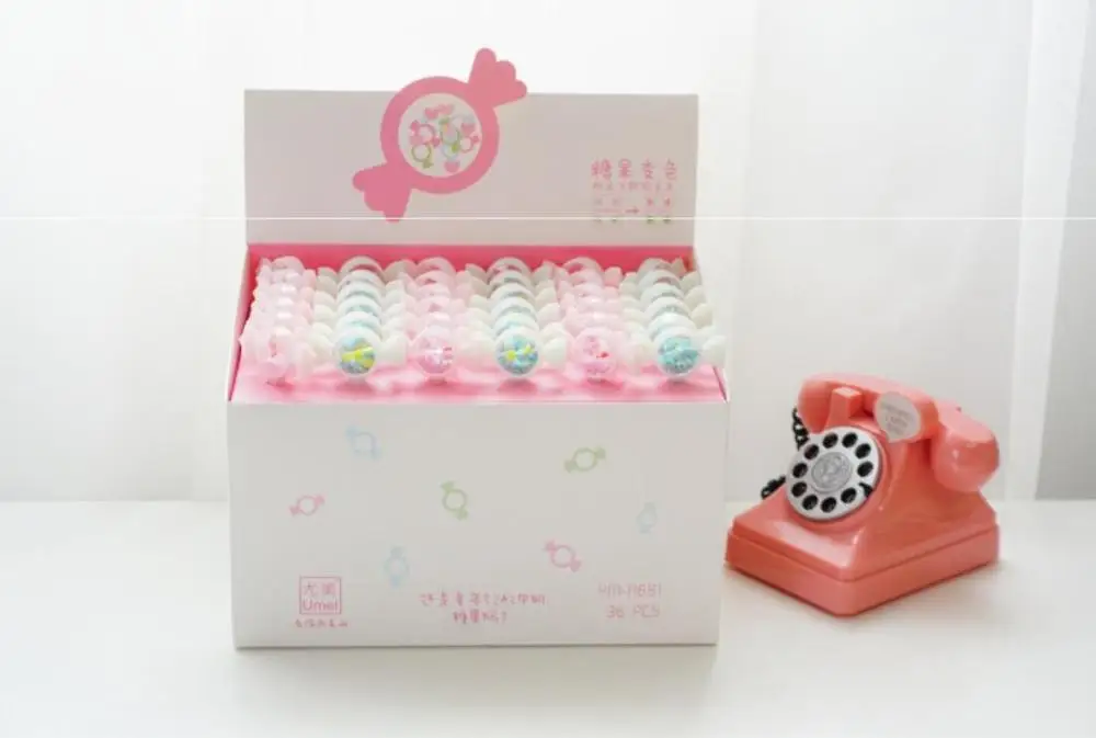 Ручка гелевая с чернилами для школьников 36 шт./лот|Гелевые ручки| |