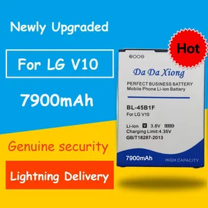 Аккумуляторная батарея для LG V10 H961N F600 H900 H901 VS990 H968 H960 K520, 7900 мАч