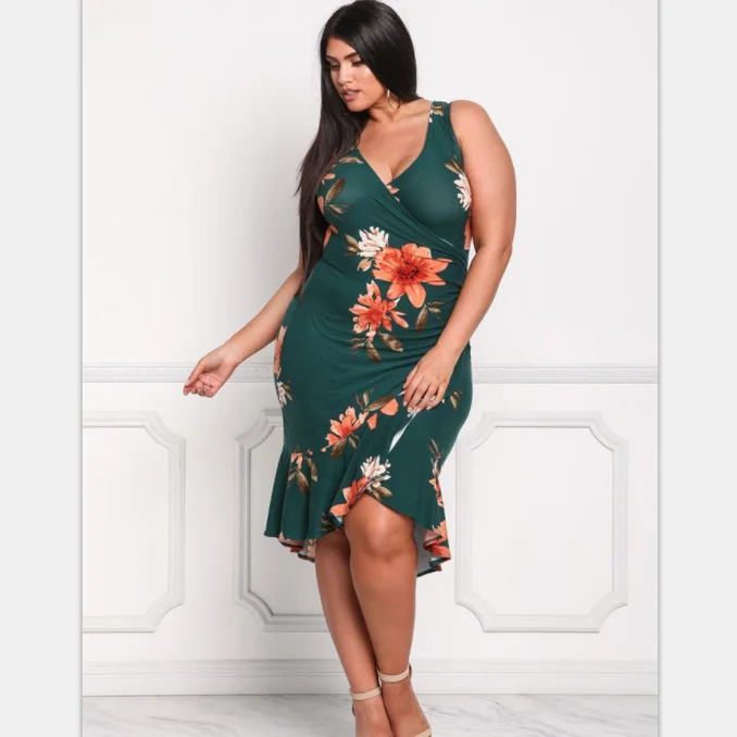 4XL размера плюс платья 2020 вечерние весенние летние пикантное платье с оболочками