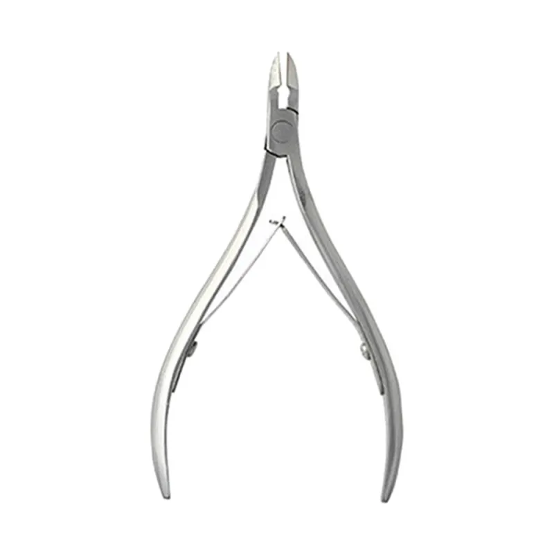 1PCS Nail Cuticle Scissor Cuticle Silver Stainless Steel Nipper For Nail Art Edge Cutter Manicure Tools
