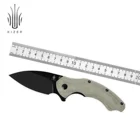 Kizer Mojave, эксклюзивный нож для повседневного использования, Roach V4477E2, ручка из микрокарты, походные охотничьи ножи для кемпинга, стальные складные инструменты для выживания N690