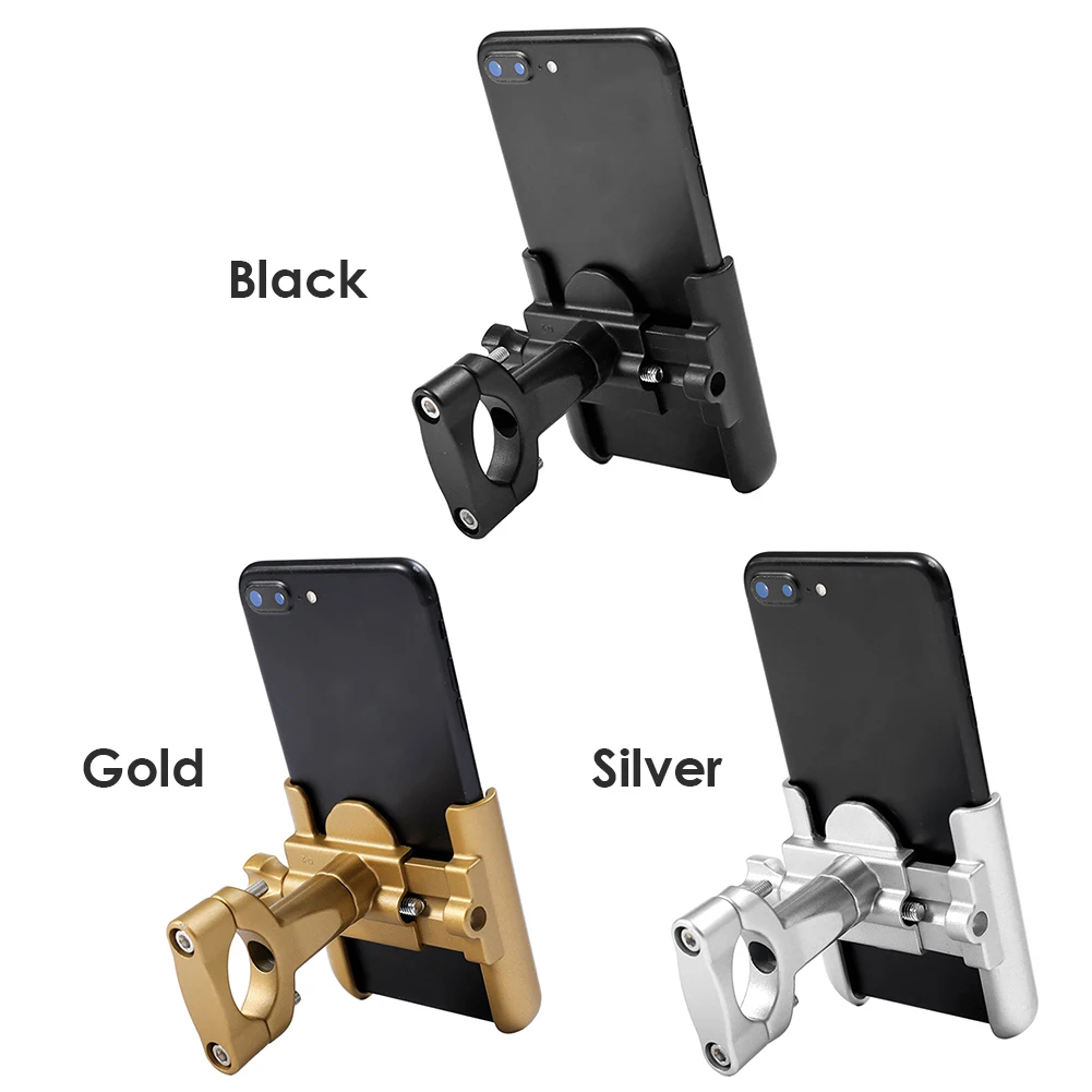 Универсальный 360 ° велосипед мобильный телефон держатель подставка Алюминий