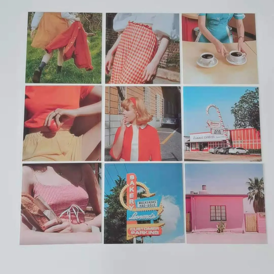 Ретро французская карточка набор для фотографий художественный реквизит