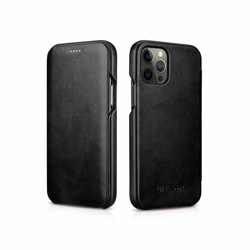 

Retro Flip Case Cover for Iphone 12 Pro Max 2020 Genuine Leather Case for Apple Iphone 12 Pro 2020 Cover Folio Case Capa Fundas