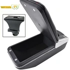 Автомобильный подлокотник для Dacia Renault Logan 2013-2017, подлокотник, вращающийся центральный консоль, коробка 2014 2016