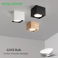 led downlight surface mounted ceiling led lamp gx53 bulb replace indoor spot led lighting 7w 9w 12w for living room kitchen lamp