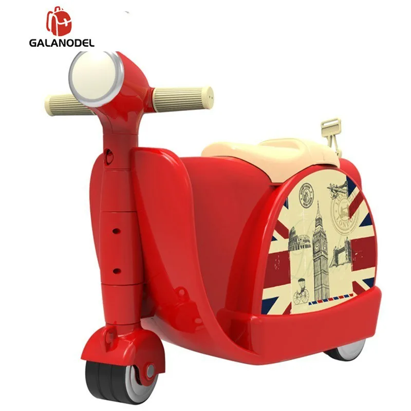 Чемодан для катания на колесах детей чемодан колесиках мальчиков путешествий |