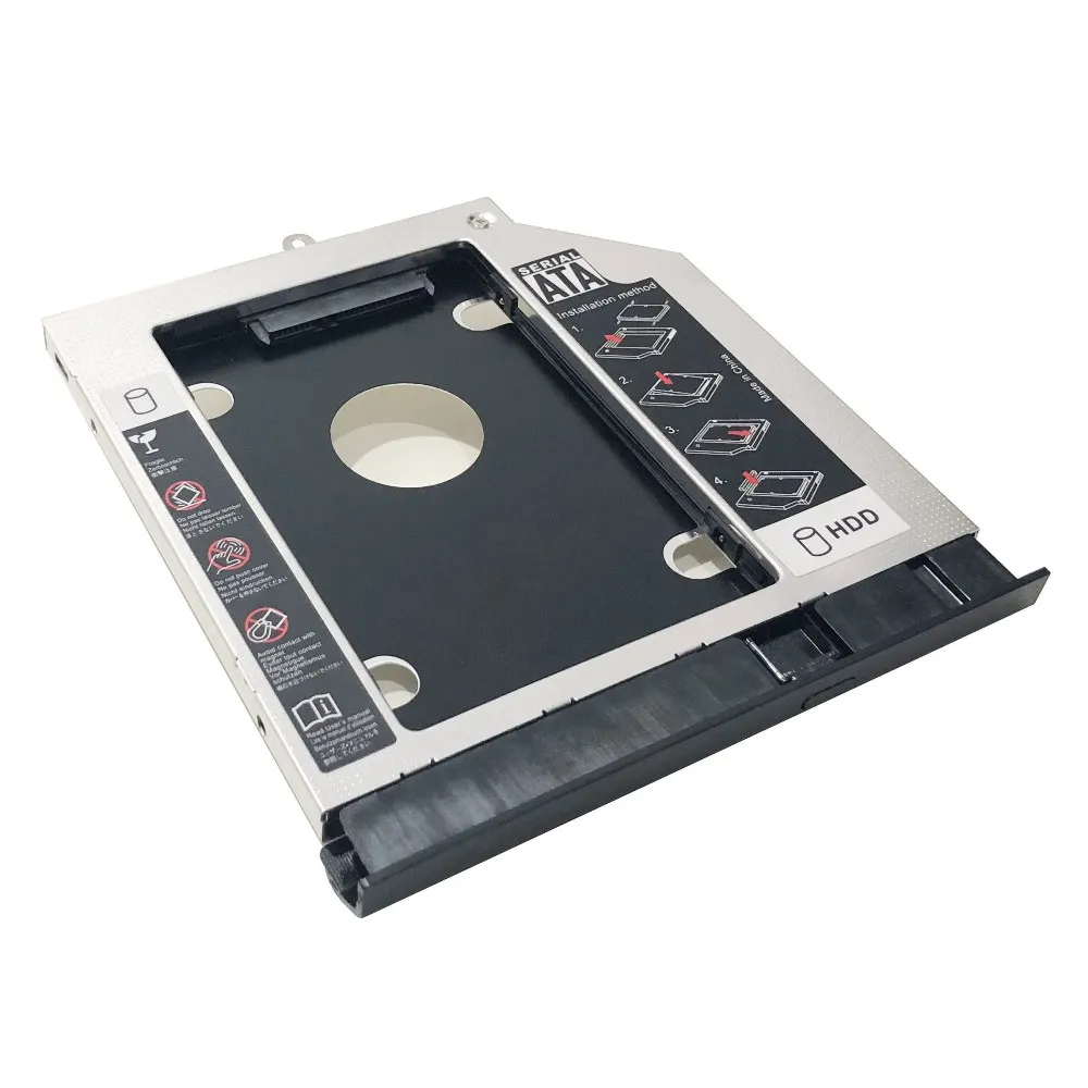 С рамкой 2 й SATA 3 0 5 дюйма жесткий диск HDD SSD оптический Caddy для Acer Aspire E5 571G 551G 531G
