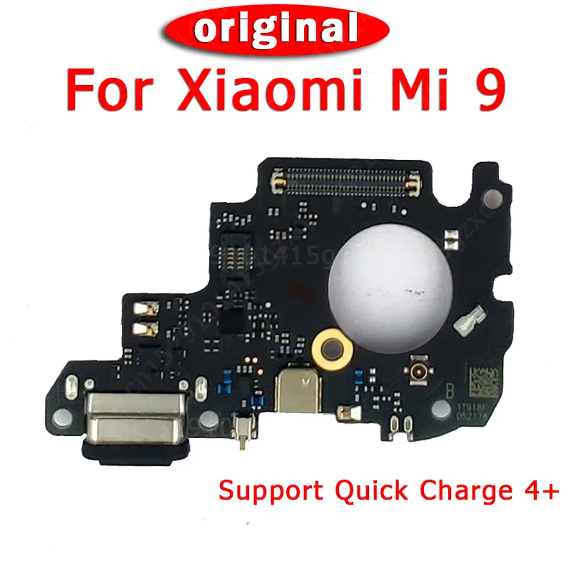 Оригинальный зарядный порт для Xiaomi Mi 9 USB разъем PCB док станции гибкий кабель
