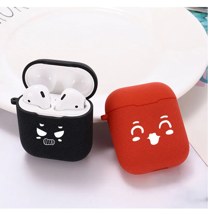 Private Custom Perfume Case for Apple Airpods 1 2 DIY Matte Colorful Glitter Macaron Soft TPU Cover Name Logo Text Customized