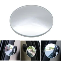360 degree rotatable car sub mirrors wide angle blind spot side mirror round convex rear view mirror auto accessories
