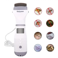 dog cat electronic hair cleaning brush combelectric lice removereffectively get rid of fleaslice and hair comb pet grooming