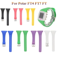 smart watch strap band for polar ft7 soft sport silicone band watch strap replacement for polar ft4 ft7 ft series smart bracelet