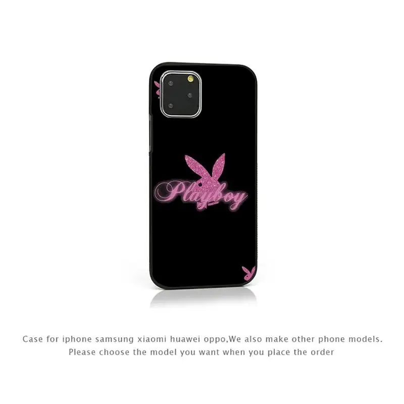 

DESIGN ART Playboy Luxury Phone Case for iPhone 7 8 11 12 Pro X XS Max XR Samsung A S 10 20 50 Plus pro funda