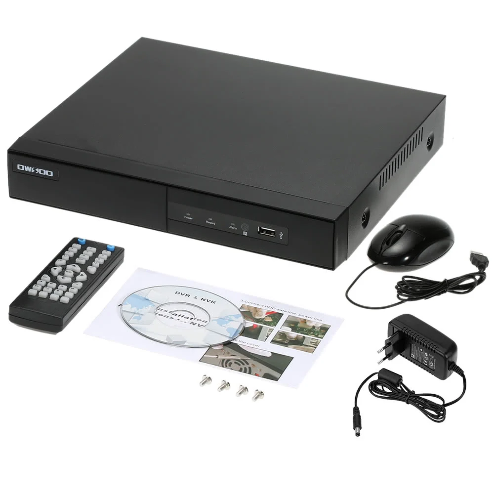 

OWSOO 8CH 1080P H.264 P2P NVR CCTV Security Phone Control Motion Detection Email Alarm for Surveillance IP Camera