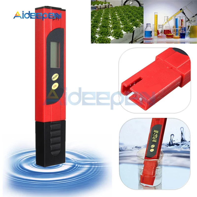 Цифровой рН-метр 0 00-14 PH тестер + TDS & EC TDS-3 метр термометр 0-9999us/cm 0-9999ppm 1-80 градусов 3