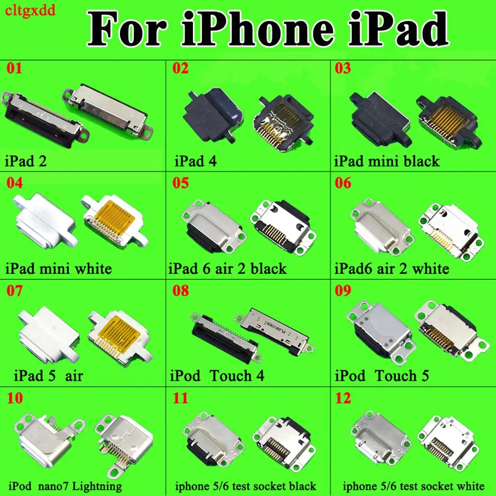 Для iphone 5s IPOD NANO 7 ipad 5 6 air mini test 4 розетка зарядная док станция с разъемом