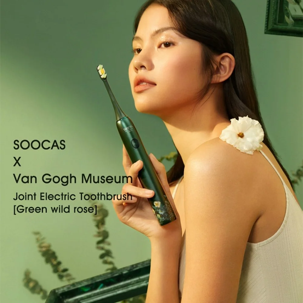 Зубная щетка электрическая SOOCAS X3U с защитой IPX7 ультразвуковая Водонепроницаемая