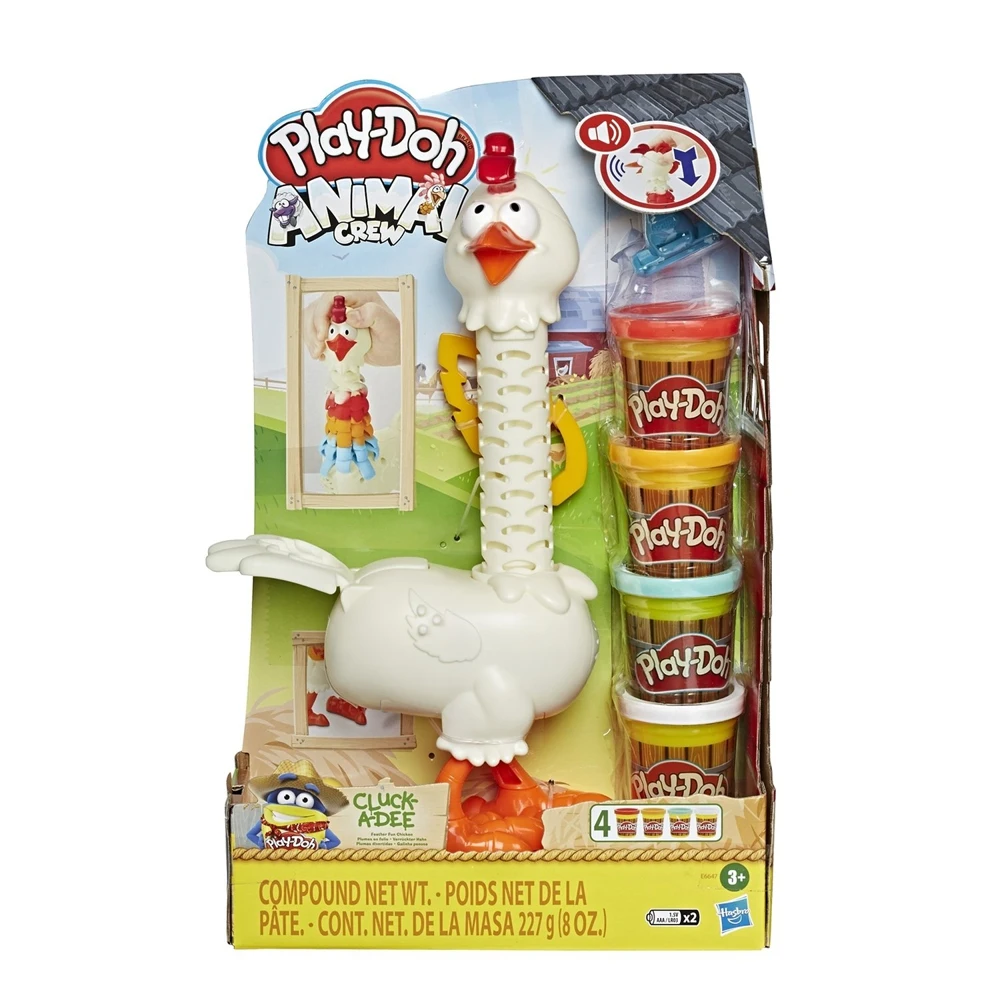 Набор игровой PLAY DOH Hasbro Курочка чудо в перьях E66475L0|Пластилин| |