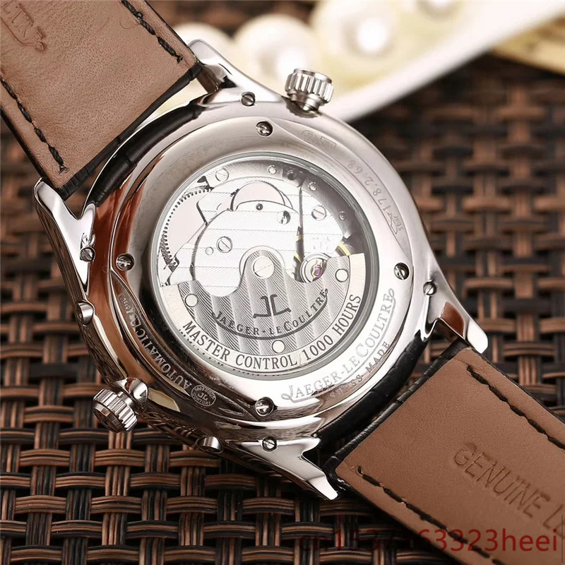 

Jaeger-LeCoultre- watch men's skeleton automatic mechanical AAA watch gold skeleton retro men's women watch quartz watch