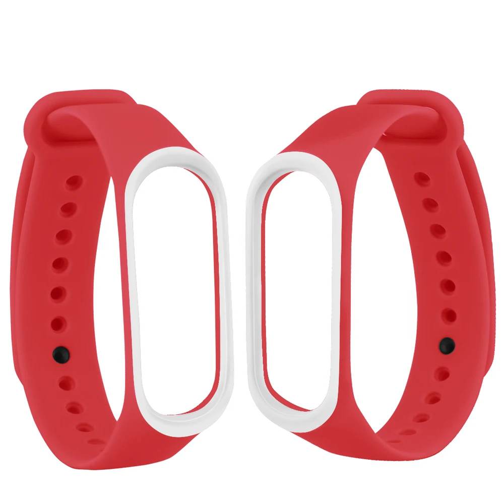 20 видов цветов сменный ремешок для Xiaomi Mi Band 4 3 силиконовый M3 M4 смарт-браслет Miband |