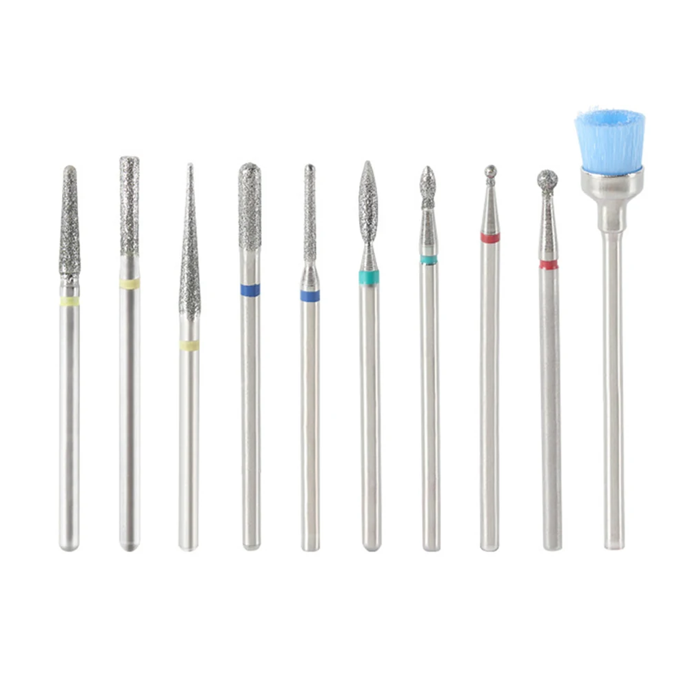 10 шт. Полировочная насадка фреза аксессуары для машины изготовления алмазные