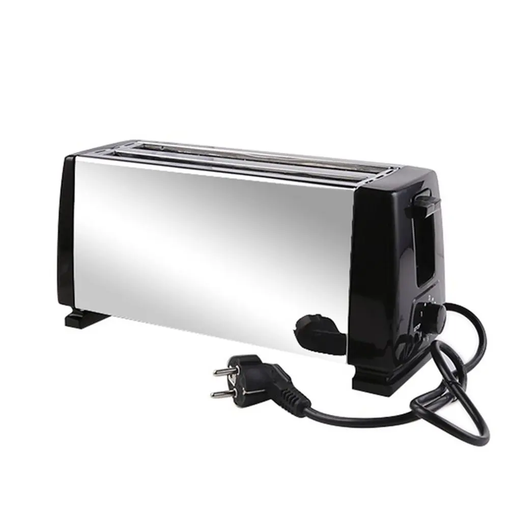 

1300W 220V 4 Slices Automatic Fast Heating Bread Toaster Breakfast Maker Stainless Steel Toaster For Home Baking Cooking