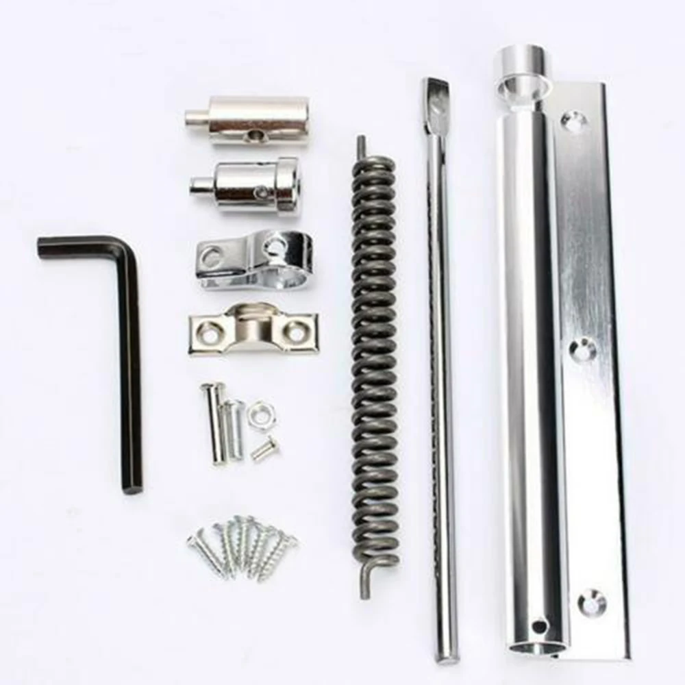 Adjustable Door Closer Stainless Steel Automatic Spring Latch Hinge For Home Office Fire Rated Furniture Hardware Hot | Обустройство