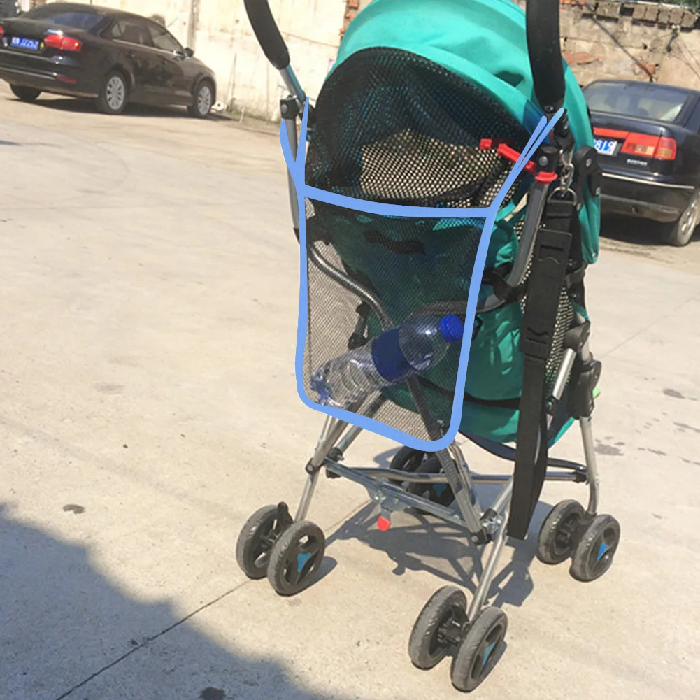 

Детская коляска подвесная сумка для детской коляски сетчатый мешок портативная коляска с сетчатый мешок для хранения для бутылочек и подгу...
