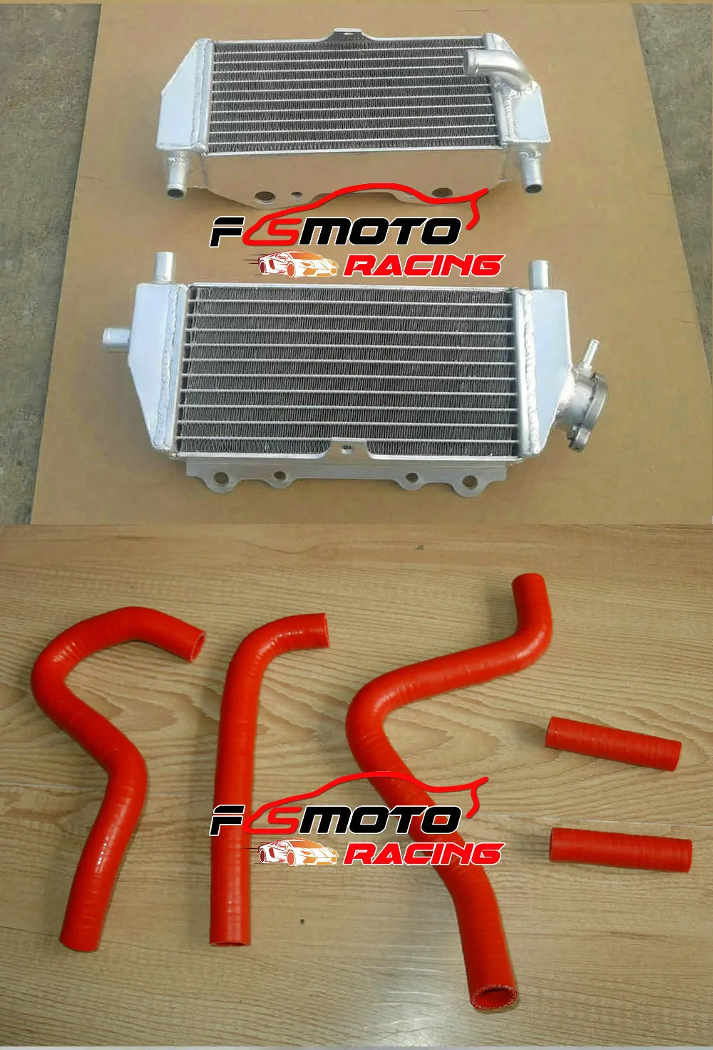 Aluminum Radiator+Silicone hose For Kawasaki KX125 KX250 KX 250/125 1994 - 2005 2004 2002 2000 2001 1999 1998 1997 1996 1995 | Автомобили