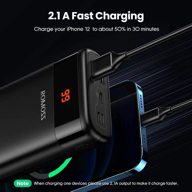 romoss ares 20 power bank 20000mah usb type c powerbank 20000 mah portable external battery charger poverbank for iphone xiaomi free global shipping