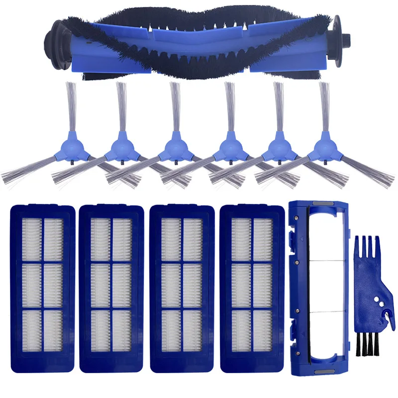 Крышка щётки ролика + Боковая щётка HEPA основное колесо фильтра для Eufy Robovac 11s 15C 30C