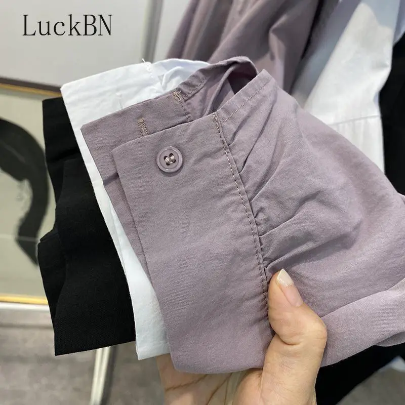 

Shirt Ladies Solid Lantern Sleeves Doll Collar Products Spring Korean Chic Fashion Casual Blouses Retro Ladies Street Wear 2021