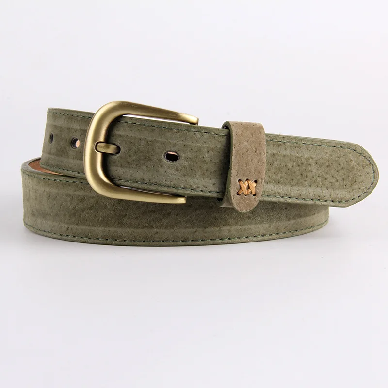 Ремень из натуральной свиной кожи роскошный ремень для платья и джинсов модные