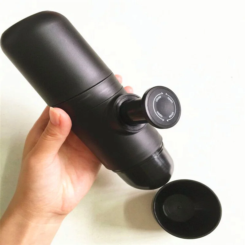 

Manually Portable Hand Pressure Espresso Carry Portable Hand Coffee Cup Mini Coffee Machine espresso grinder