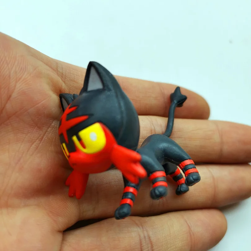 WCT Покемон Подлинная кукла Litten Torracat сжигание экшн-фигурка коллекционные подарки