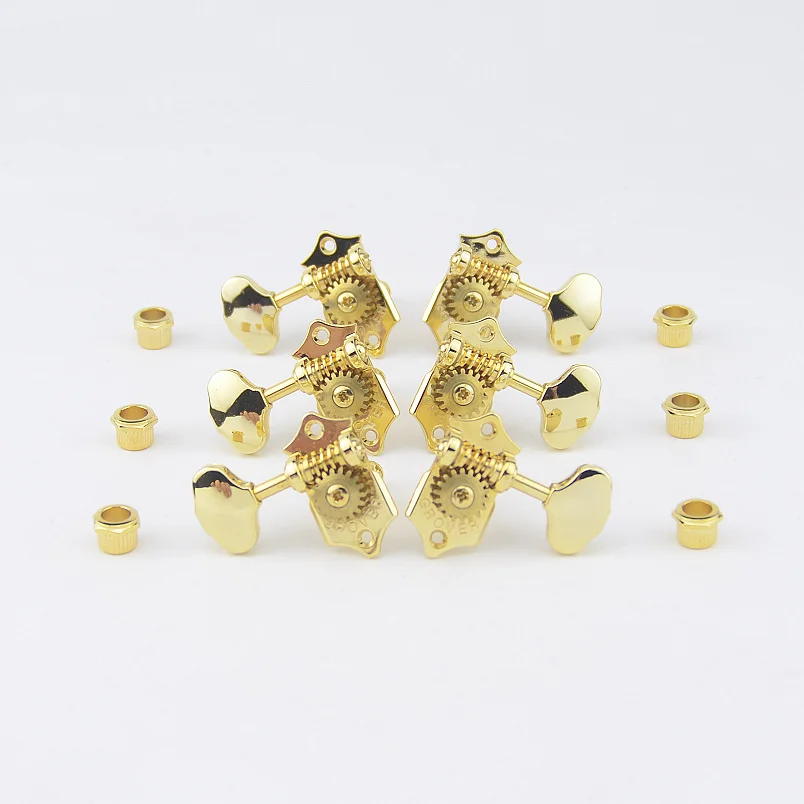 

Оригинальные оригинальные винтажные Гитарные тюнеры V97-18GA, передаточное соотношение 1:18, золото