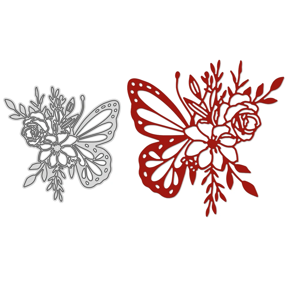 

YIXUAN Beautiful Butterfly Metal Cutting Dies DIY Scrapbook Cutting Dies Embossed Stencil Decor Template Dies Paper Card Photo