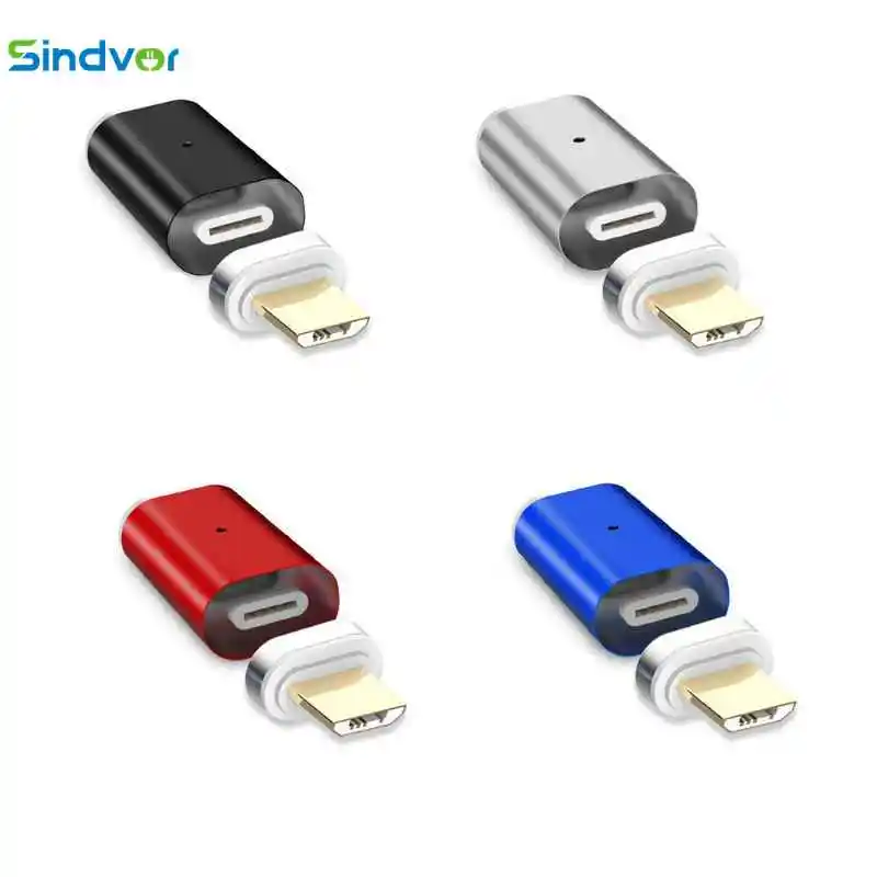 Sindvor USB зарядное устройство Android Micro Магнитный адаптер для Xiaomi Redmi Samsung Huawei LG HTC Oppo