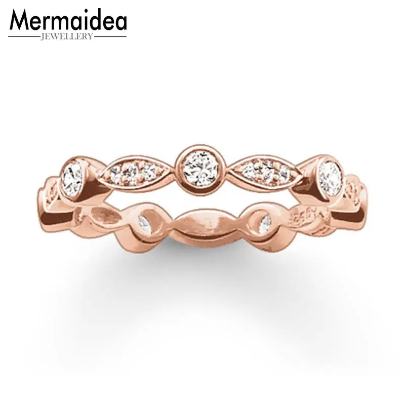 Лента с волнами цвета розового золота обручальные кольца Eternity 2020 новые ювелирные