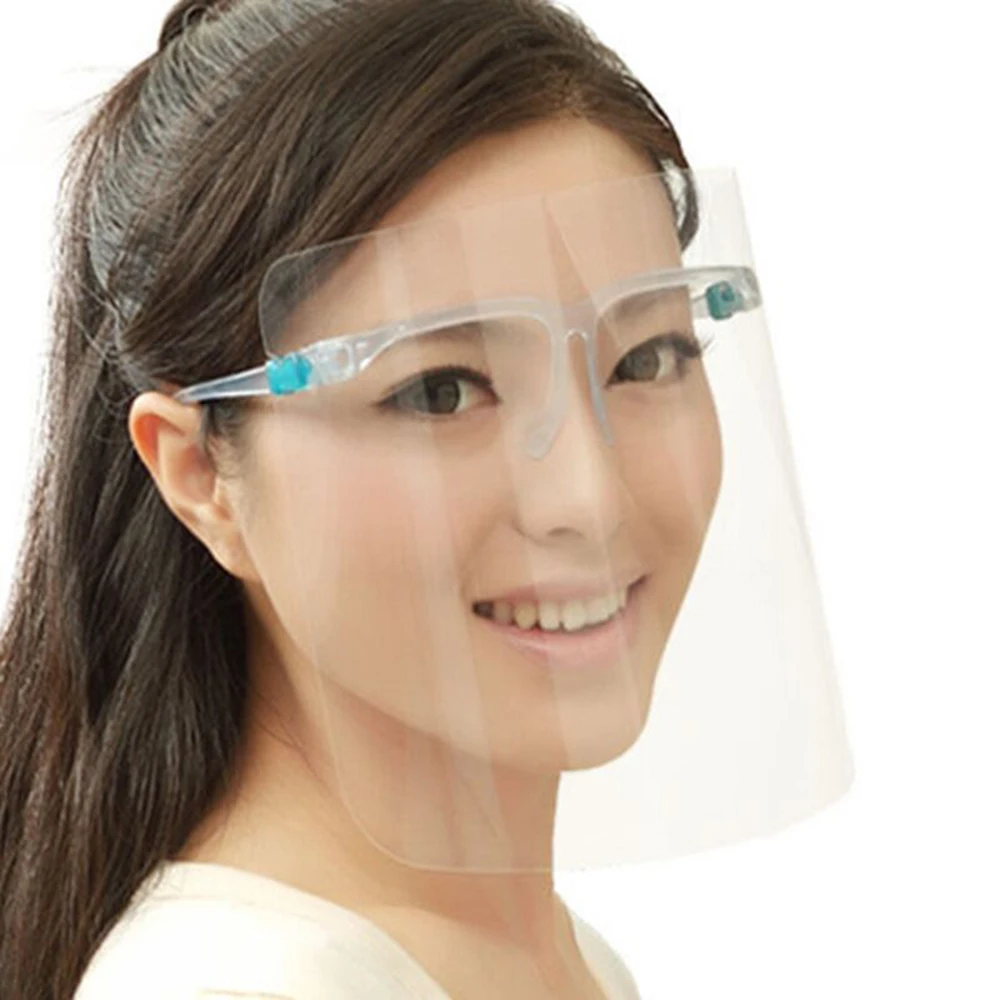 Прозрачная защитная пленка на все лицо против жира и запотевания для
