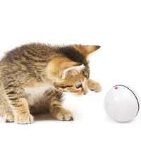 usb charging pet toy ball automatically change direction cat toy will shine small and medium cats dogs toys durable pet supplies
