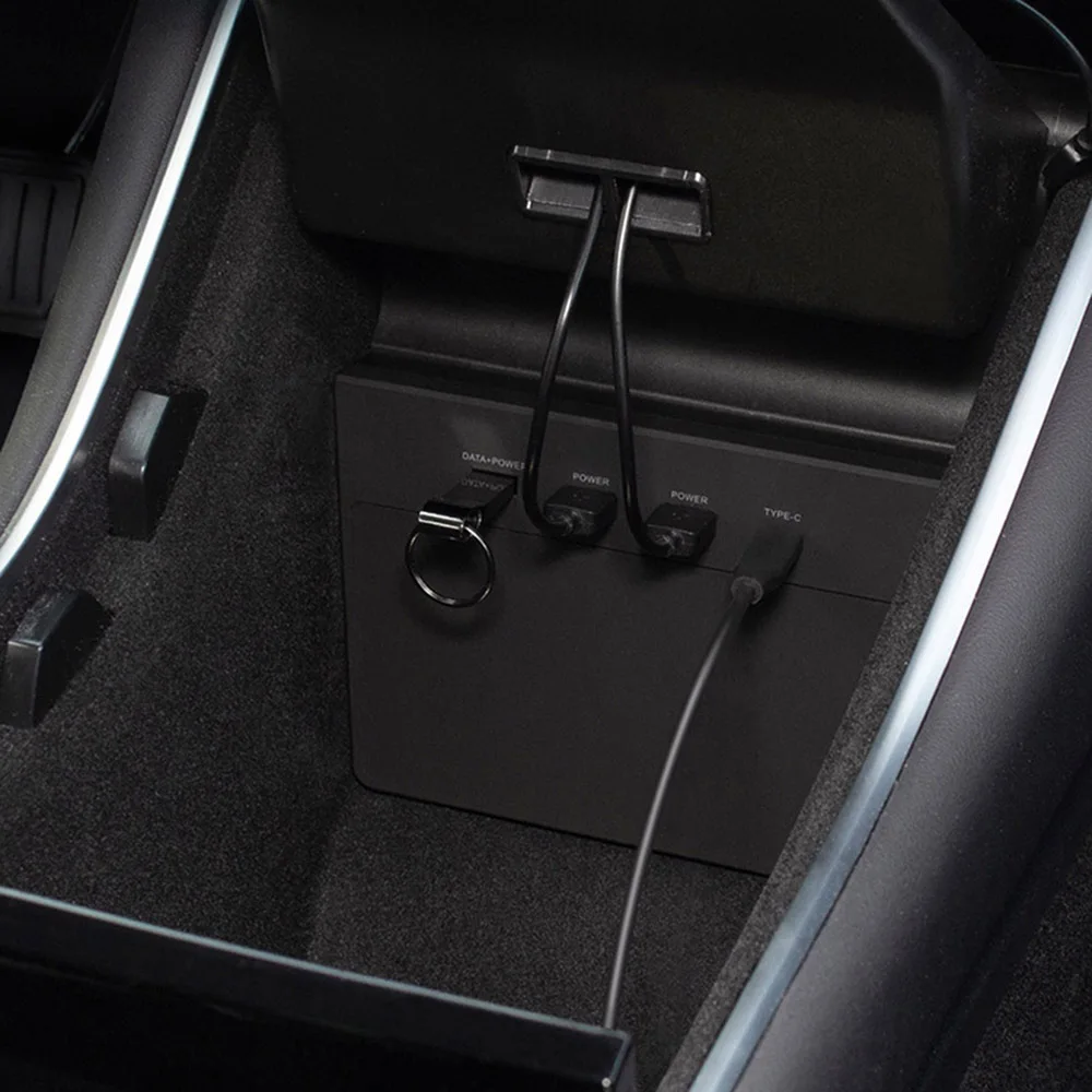 Автомобильным зарядным устройством usb хаб 5 Порты в 1 держатель органайзер