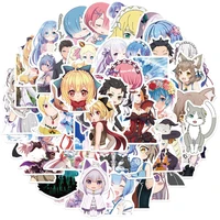 anime sticker rezero kara hajimeru isekai seikatsu emilia pack rem accessories cosplay prop