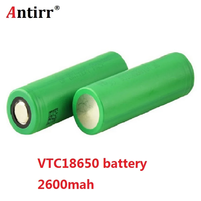 100% Оригинальные 30A разрядки 3 7 V US18650 VTC6 2500mAh перезаряжаемые батареи для sony 18650