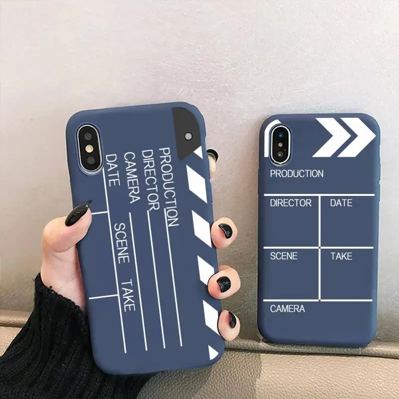 Крутой матовый Хлопушка в виде поддонов из фильма для iPhone 12 mini 11 Pro XS MAX X XR 7 8 6