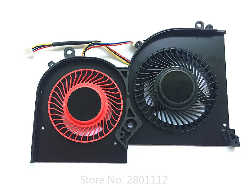 Новый ноутбук Процессор GPU вентилятор охлаждения для MSI GS65 GS65VR P65 MS-16Q2 MS-16Q1 MS-16Q3