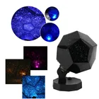 Светодиодный ночник с USB-зарядкой, 3D проекционная лампа для спальни, романтический светильник в виде звезды, романтическое освещение