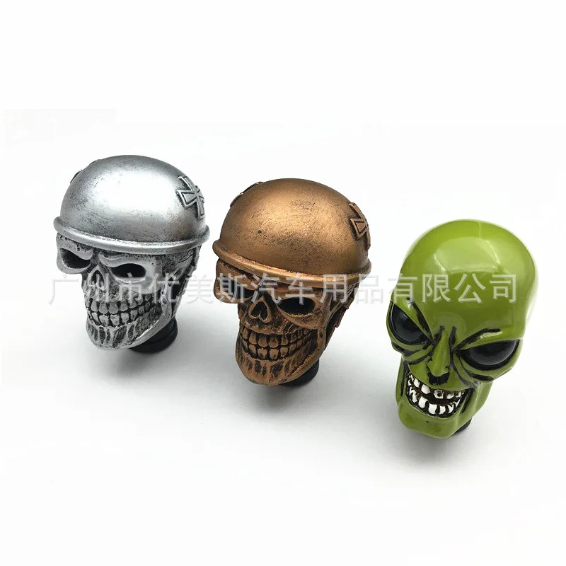 Аксессуары для автомобиля ручка переключения передач с черепом модификация